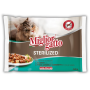 Купить Migliorgatto Sterilized Набор консервов для стерилизованных кошек лосось 2 шт. + рыба и креветки 2 шт