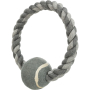 Купить Rope with ball - игрушка для собак, канат с теннисным мячом