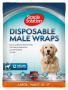 Купить Disposable Male Wraps - Влагопоглощающий поясок для собак всех пород и размеров