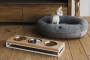 Кипити Lunch Bar Natural wood + White Три миски на підставці