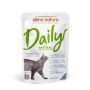 Кипити Daily Cat with Cod and Shrimp Вологий корм для котів з тріскою та креветками, пауч