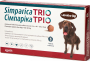 Купить TRIO - жевательные таблетки от глистов, блох и клещей для собак весом 40 кг - 60 кг