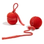 Кипити Wicked Ball Duo2 (Vintage Red) Розумна інтерактивна іграшка для котів 2-в-1