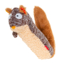 Кипити GiGwi Plush Іграшка для собак Білка з пискавкою
