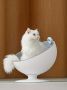 Купить FURRYTAIL Cat Boss BED Лежак для кошек
