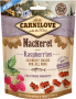 Кипити Crunchy Snack зі скумбрією та малиною для собак