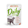 Кипити Daily Cat with Tuna and Salmon Вологий корм для котів з тунцем та лососем, пауч