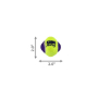 Кипити AirDog Squeaker Knobby Ball XS/S Іграшка для собак, М'яч