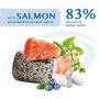 Купить Adult Dogs Salmon & Blueberries cream sauce - влажный корм с лососем и голубикой в крем соусе для взрослых собак