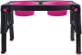 Купить Adjustable Height Pet Feeder Миска двойная с регулируемыми ножками 960 мл, розовая