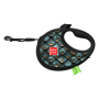 Кипити WAUDOG R-leash "Луска" Повідець-рулетка для собак з контейнером для пакетів, світловідбивна стрічка