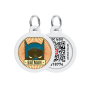 Купить WAUDOG Smart ID Адресник с QR-паспортом "Бэтмен винтаж"