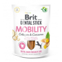 Кипити Dental Stick Mobility - веганські ласощі для собак для мобільності суглобів, колаген та куркума