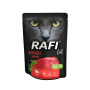 Купить Rafi cat Влажный корм для взрослых кошек с говядиной