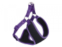 Купить Black Mesh Reflect Air Step-in Harness Мягкая шлейка для собак, фиолетовая