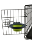 Купить Collapsible Kennel Bowl Миска складная с креплением на клетку 240 мл, зеленая