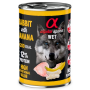 Купить Dog Rabbit with Banana Полнорационный влажный корм с кроликом и бананами для взрослых собак