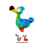 Кипити Ballistic Vibez Birds M/L Іграшка для собак, Пташка з пискавкою, мультиколір