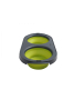 Кипити Collapsible Pet Feeder Подвійна складна миска 600 мл, зелена