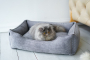 Купить Dreamer Gray Velvet Лежак для собак и кошек