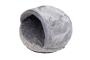 Кипити Cover Plush Gray Лежак-нірка для собак і котів