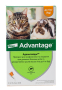 Купить Advantage 40 для кошек до 4 кг