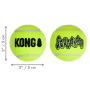 Кипити AirDog Squeakair Ball Іграшка повітряний тенісний м’яч для собак