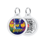 Купить WAUDOG Smart ID Адресник с QR-паспортом "Лига справедливости"