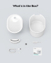 Кипити Pet Glow Wireless Fountain Автономна поїлка - фонтан
