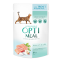 Кипити Adult Cats Trout cream sause - вологий корм з фореллю в кремовому соусі для дорослих котів