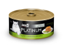 Купить Platinum Влажный корм для взрослых кошек, нежный паштет из кролика