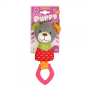 Кипити Bear Puppy Special Іграшка для цуценят та собак дрібних порід Ведмежатко з гризунцем і пискавкою