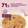 Купить Хлопья с кроликом и тропическими фруктами в сливочном соусе