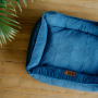Кипити Dreamer Denim Velvet Лежак для собак і котів