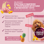 Кипити Пластівці з індичкою та тропічними фруктами у вершковому соусі