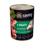 Кипити Dog Adult 4 Meats - вологий корм з чотирма видами м'яса для дорослих собак
