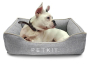 Кипити FOUR SEASON PET BED Лежак для собак і котів, сірий, розмір S