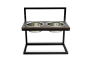 Купить Lift Brown Wood + Black Миски на подставке с регулируемой высотой