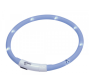 Купить LED Visible Puppy Collar Силиконовый светодиодный ошейник для щенков и маленьких собак, голубой