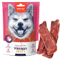 Купить Venison Jerky Slices Ломтики оленины с уткой для собак