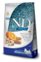 Купить N&D Ocean Cod, Spelt, Oats & Orange Adult Mini Низкозерновой сухой корм с треской и апельсином для взрослых собак мелких пород