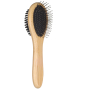 Кипити Bamboo Щітка двостороння 2 в 1 для собак, 19×5.2 см
