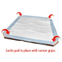 Кипити Training Pad Holder - піддон для гігієнічних пелюшок для привчання цуценят до туалету