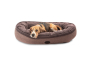 Купить Donut Soft Touch Brown Овальный лежак для собак