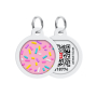 Кипити WAUDOG Smart ID Адресник з QR-паспортом "Маршмелоу"