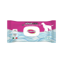 Кипити Refresh extra tiare вологі серветки для собак та котів з екстрактом квітки тіаре