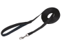 Купить Flat Leash Поводок для собак с классическим карабином и ручкой на подкладке, черный