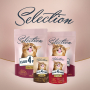 Купить Premium Plus Selection - влажный корм с кусочками курицы и телятины в соусе для кошек