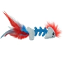 Купить Feather Fish Bone Blu Игрушка для кошек Рыбка с перьями