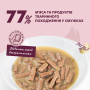 Кипити Смужки з індичкою та сиром в крем-супі